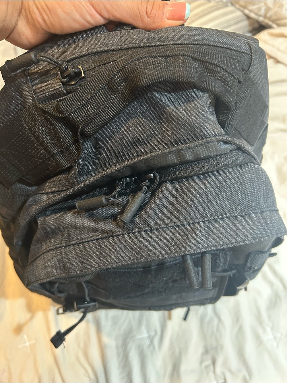 Black Men’s Backpack - Picture 5 of 5